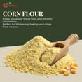thumbnail image 4 of NY SPICE SHOP Coarse Corn Flour - 3 Pound - Ground Cornmeal - Ground Maize Flour for Cooking & Baking, Granular Texture - Ideal for Breading, Batter Mixes and Traditional Recipes, 4 of 7