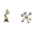 thumbnail image 1 of Figura Decorativa De Resina Moderna Con Forma De Caballo, Esfera De Burbujas, Adorno Artesanal Coleccionable Para Centro De Mesa, Escritorio, Estante, Sala De Estar, Oficina Y Hogar., 1 of 8