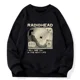 thumbnail image 2 of Sudadera con capucha Radiohead I Will See You in The Next Life para hombre y mujer, estilo rockero, estilo retro, estilo hip hop, para hombre, 2 of 5