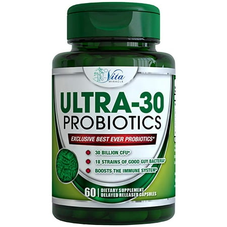 Probiotics 30 Billion CFU 18 Strains Best Probiotics for Women and (Best Rated Probiotics For Women)