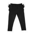 thumbnail image 6 of Rciityk Toddler Little Girls Skirted Leggings Solid Color Elastic Waist Layered Tiered Ruffle Stretch Long Pants, Size 0-8Y, 6 of 6