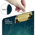 thumbnail image 3 of FMSHPON FoxSnowflakes Clipboard Hardboard Wood Nursing Clip Board and Pull for Standard A4 Letter 13x9 inches, 3 of 7