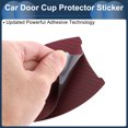 thumbnail image 5 of Unique Bargains 3D Car Door Handle Scratch Protector, 90x100mm Car Door Handle Protective Film Wine Red, 4 Pcs, 5 of 6