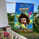 thumbnail image 5 of Los Padrinos Mágicos: Un Nuevo Deseo-bandera de jardín temática. Regalo perfecto para fans, amigos y familiares, ideal para actividades al aire libre y decoración de fiestas.28CM*45CM, 5 of 5
