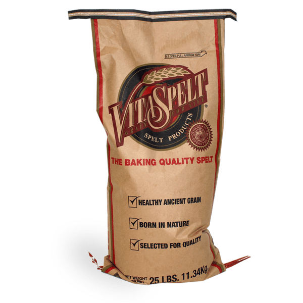 VitaSpelt /Purity Foods Organic Whole Grain Spelt Flour 25 lb bag