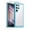 Clearblue, variant on Allytech Clear Back Cover for Samsung Galaxy S4 Ultra with Screen Protector, Fingerprint Unlock Military Grade Shockproof Bumper Anti-Yellow Transparent Phone Case Cover for Galaxy S24 Ultra, Blue