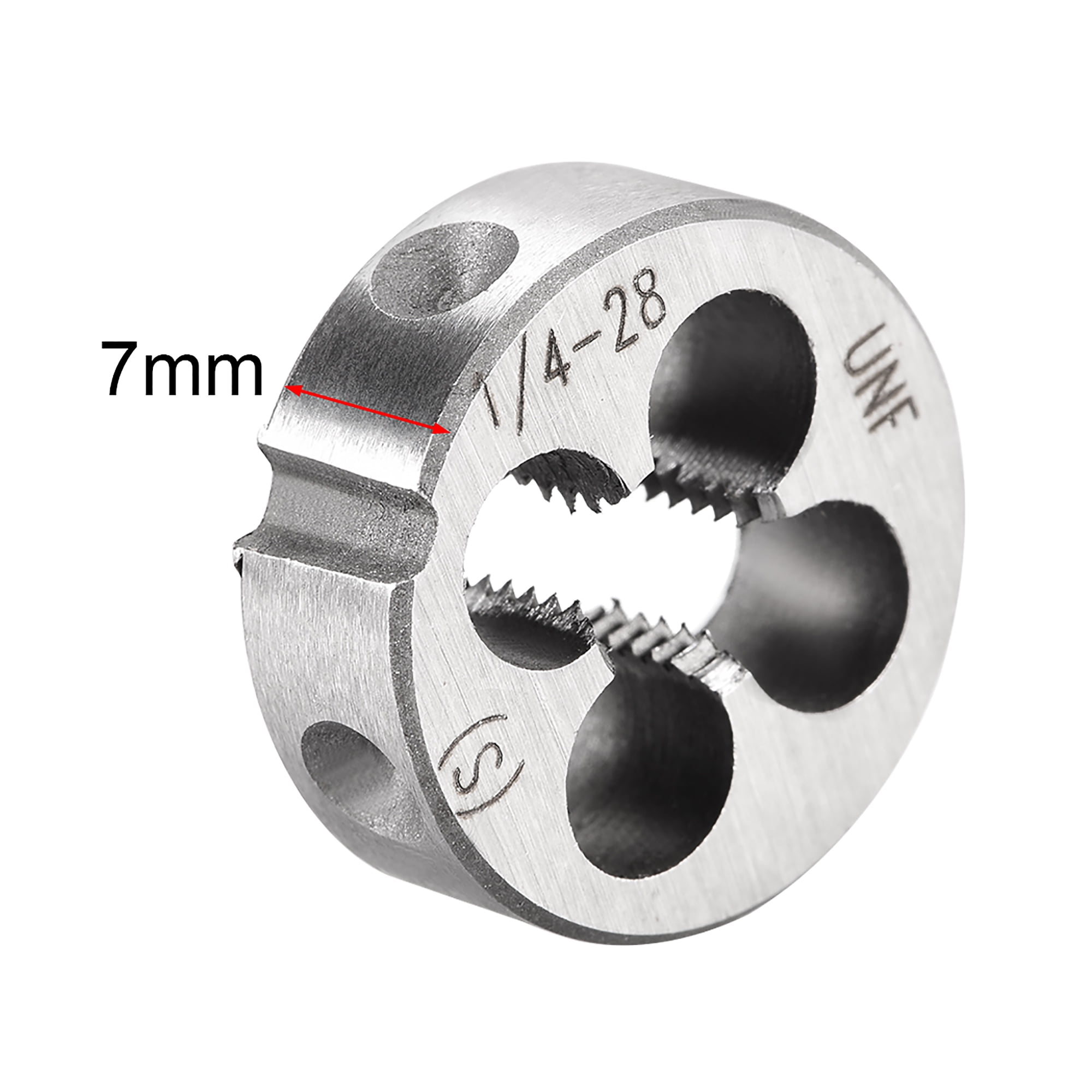 Round Threading Die UNF 13/16 Thread Size #4-48 Outside Dia Round Pack of 10 Adjustable 
