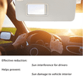 thumbnail image 4 of Left Driver And Right Passenger Side Sun Visor For Nissan Tiida 2004-2011, Sun Visor Replacement Parts For Car-grey-Pairs, 4 of 6