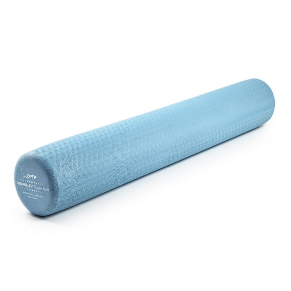 OPTP PRO-ROLLER Super Soft Density Foam Roller 36 In - Light Blue Low Density Foam Roller for Exercise, and Gentle Massage Foam Roller for Physical Therapy 36" x 6" Round