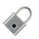 thumbnail image 2 of Cerradura de puerta Digital Inteprter de acero inoxidable con huella dactilar Plata para hogar inteligente, 2 of 6