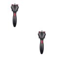 thumbnail image 4 of relayinert Tresse à Cheveux Électrique Polyvalente avec Rouleau Droit Double Multifonctionnel ABS pour Cheveux DIY Rechargeable Modèle 2ensemble, 4 of 6