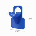 thumbnail image 3 of COFEST Swimming Pool Pipe Holders, Above Ground Swimming Pool Hose Support Holder with Tape, Cable Tie and Stainless Steel Hose Clamps Blue, 3 of 6