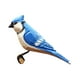 thumbnail image 4 of Estatuilla de Pájaro en Miniatura de Estilo Nórdico, Animal de Madera, Adorno Tallado en Madera Azul perfecl Talla de escultura, 4 of 8
