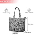 thumbnail image 4 of Black Leopard Print Travel Tote Bags for Women Carry On,Large Weekender Bags for Women Travel,Multi Functional Duffle Bag for Work,Shopping,Sports, 4 of 5