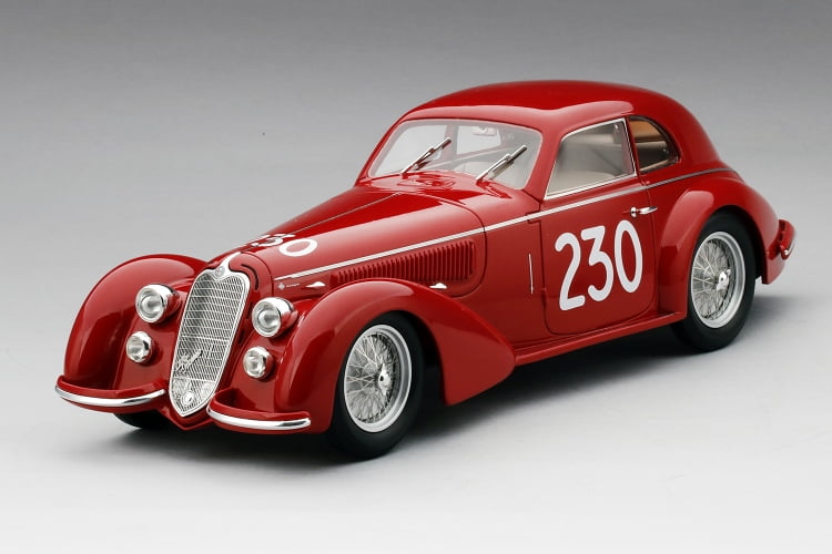 Alfa Romeo 8c 2900b 230 1947 Mille Miglia Winner Model Car In 1 18 Scale By Truescale Miniatures Walmart Com Walmart Com