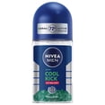 thumbnail image 2 of Nivea Men Cool Kick Extra Dry Freezy Green Roll-On Deodorant, 1.7oz (Pack of 3), 2 of 3