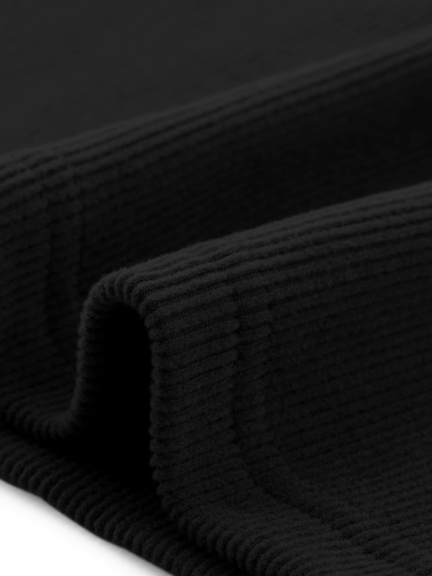 DARING DIVA Women's Long Sleeve Henley Crew Neck Tops Shirt Blouses S Black