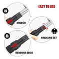thumbnail image 5 of ARUCMIN 3/8-Inch Drive Click Torque Wrench (10-100 ft.-lb./15-135 Nm) Dual-Direction Adjustable Torque Wrench Set, 5 of 5