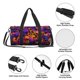 thumbnail image 4 of Balery Skull Bolsa de Gimnasio para Mujeres y Hombres, Bolsa de Viaje Impermeable, Bolsa de Fin de Semana con Compartimento para Zapatos y Bolsillo Húmedo, 4 of 6