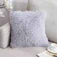 thumbnail image 4 of Almohada mullida: almohada decorativa de piel sintética súper suave y afelpada, 4 of 6