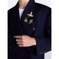 thumbnail image 6 of Free Assembly Women's and Women's Plus Embellished Wool Blend Boxy Blazer, Sizes XS-4X, 6 of 7