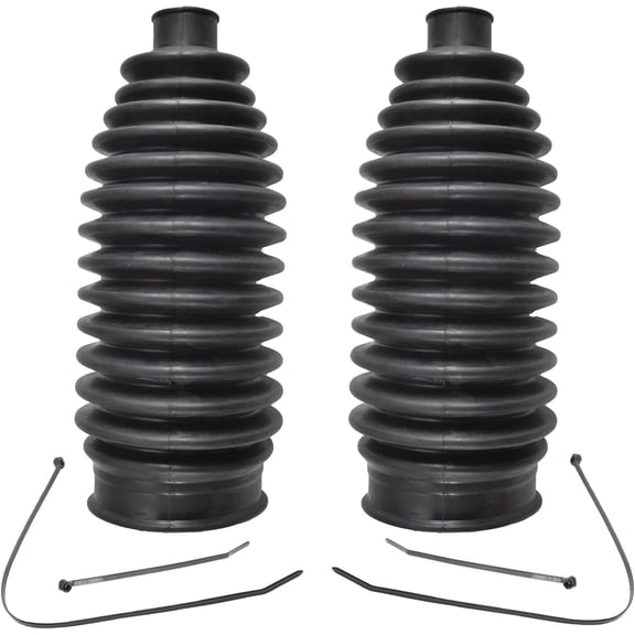 ASTARPRO - Steering Rack and Pinion Tie Rod Boots Replacement for Toyota Avalon Camry Highlander SiennaTacoma Hyundai Elantra Tiburon Kia Spectra Spectra5 2pc