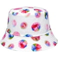 thumbnail image 6 of CoCopeaunts Graffiti Bob Cap Hip Hop Bucket Hat Foldable Double-Sided Fishing Hat Tie Dye Gorros Men Women Beach Sun Fisherman Hat, 6 of 8