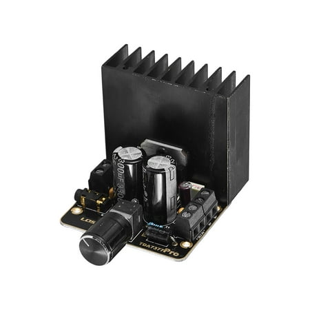 Setero Audio Amplifier Module 30W + 30W Dual-channel Mini Amp Board Amplify DIY Circuit Board with Heatsink for Automotive (Best Diy Audio Amplifier)