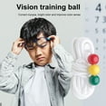 thumbnail image 4 of Cuerda de brock Three Beads Brock String Convergence Insuficiency Kids Training Herramientas para el cuidado de los ojos FLhrweasw Nuevo, 4 of 7