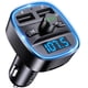 thumbnail image 1 of Transmisor FM Bluetooth para coche, kit adaptador de radio inalámbrico para coche, cargador universal para coche con carga USB dual, llamadas manos libres, reproductor de música, 1 of 5