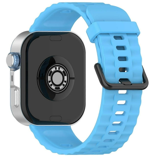 Silicone Strap with Black Buckle for Huawei Watch Fit 4 Pro 4 3 Breathable Watch Band - Green