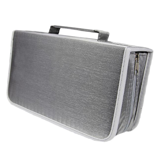 Caja Del álbum Del Almacenamiento de Del Folleto Del Tenedor Del Del Del Tenedor Del para Casero Los 28.5x16x9cm shamjiam Portátil CD DVD titular de la cartera