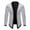 Silver, variant on Fesfesfes Men Cardigan Casual Solid Long Sleeve Shirt Sequin Tops Dance Dress Cardigan Jacket On Sale