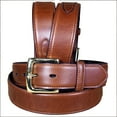 thumbnail image 2 of 3D Belt D1013-50 1.50 in. Mens Western Basic Leather Waxy with Overlay Belt, Tan - Size 50, 2 of 5