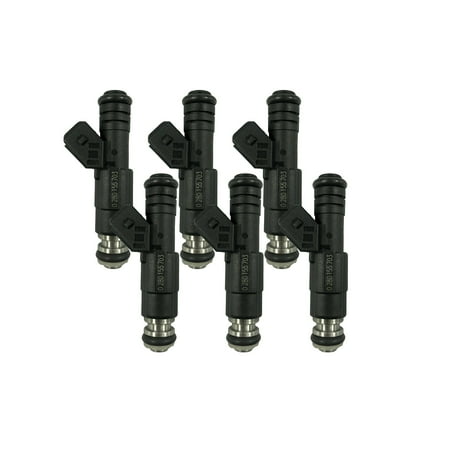 - High Performance 6PCS 4 Hole New OE Fuel Injectors 0280155703 For Jeep Wrangler Cherokee 4.0L