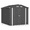 Grey-10x8ft, variant on Seizeen 6x4FT Storage Shed, Metal Garden Tool Sheds & Outdoor Storage Clearance for Patio Backyard, Weatherproof and Lockable Outdoor Storage, Black