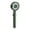 Green, variant on Shower System Upgrade Multifunction Massage Showerhead with Pressurized Nozzles for Enhanced Water Pressure and Spa‑Like Rainfall, Green