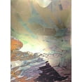 thumbnail image 2 of Combs, Joyce 15x18 Black Ornate Wood Framed with Double Matting Museum Art Print Titled - Monets Landscape VIII, 2 of 4