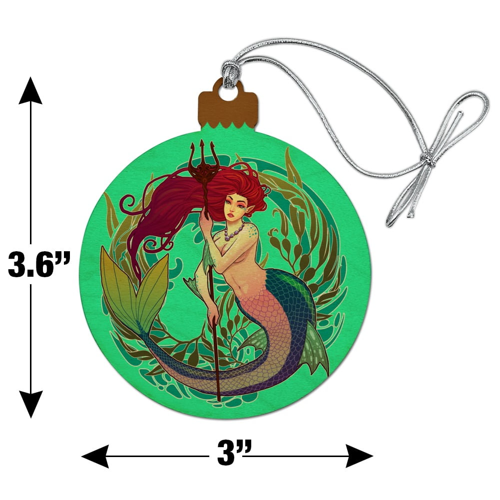 Mermaid Holding Trident Circle Art Nouveau Kelp Wood Christmas Tree Holiday Ornament Walmart Com Walmart Com Mermaid Holding Trident Circle Art Nouveau Kelp Wood Christmas Tree Holiday Ornament Walmart Com Walmart Com