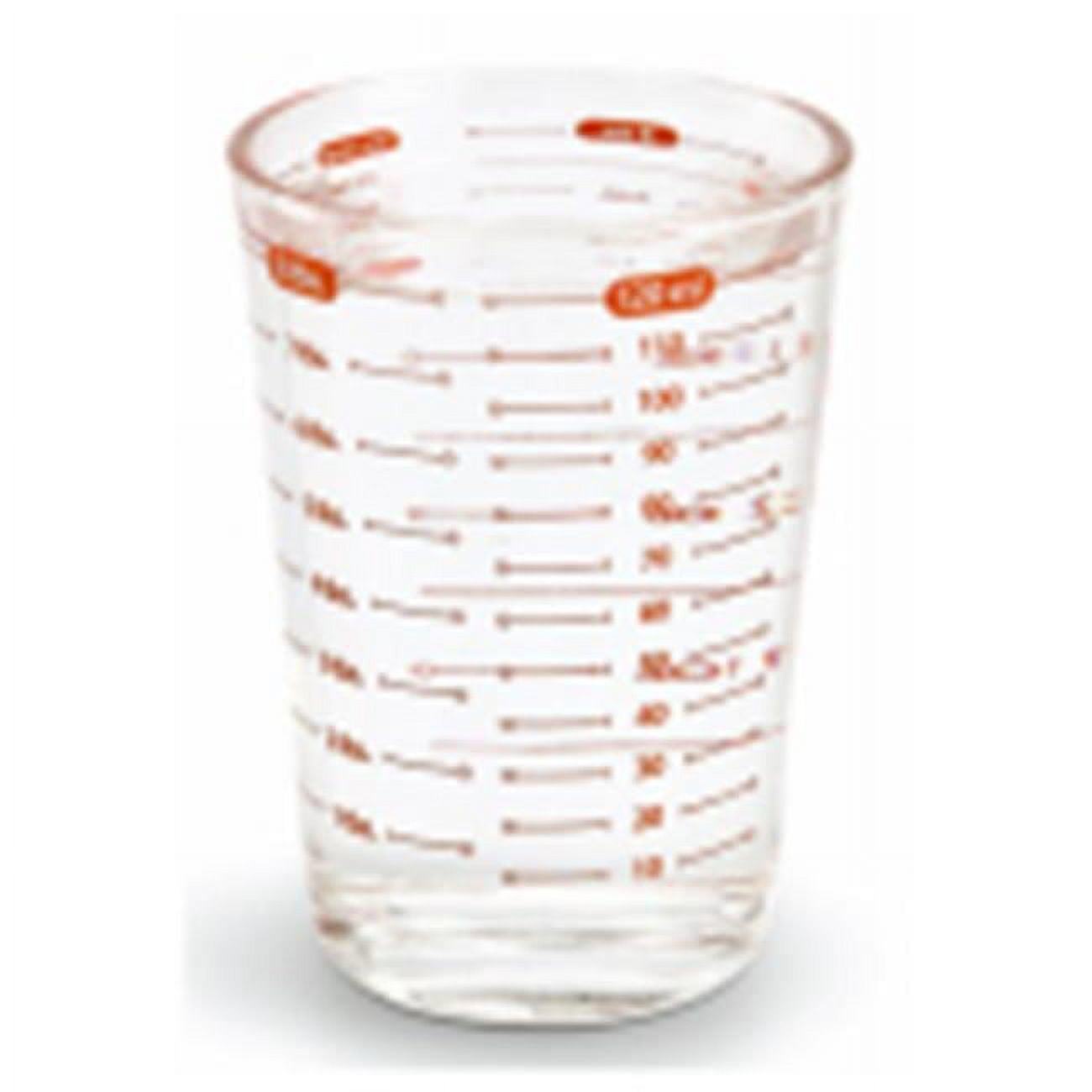 (3 pack) GoodCook 4 oz Liquid Measuring Glass with Clear Markings and Counter Display
