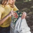 thumbnail image 5 of FORMRS 15-15.6 inch Laptop Sleeve Case Soft Carrying Quilted Computer Bag Cover, Retro Christmas Poinsettia, 5 of 7