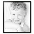 thumbnail image 2 of ArtToFrames 28" x 32" Black Velvet with Silver - 1.25 Picture Frame, 28x32 inch Black MDF Poster Frame (WOM-4691),  Pack, 2 of 8