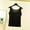 Black(New), variant on PNTUTB Women's Summer Basic Tees Loose Fit Blouses Solid Color Round Neck Loose Thin Sleeveless Blouses