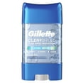 Gillette Antiperspirant and Deodorant for Men, Clear Gel, Cool Wave, 2.
