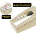 thumbnail image 4 of Vinyl Record Player Needles -Upgraded Golden Record Needle Diamond Turntable Stylus Replacement for Crosley Jensen Ion Victrola Phonograph (Pack of 4), 4 of 13