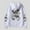 White, variant on Womens Casual Long Sleeve Hoodies Crew Neck Graphic Printed Hooded Sweatshirts Fashion Relax Fit Tops Pullover