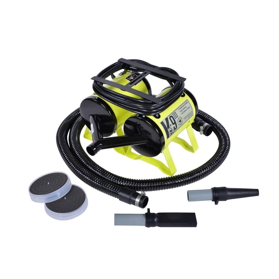 Electric Cleaner Company ECC K9 III Dog Blow Dryer, Yellow - Heavy Duty Durable Design with High Performance for Professional Grooming and at Home