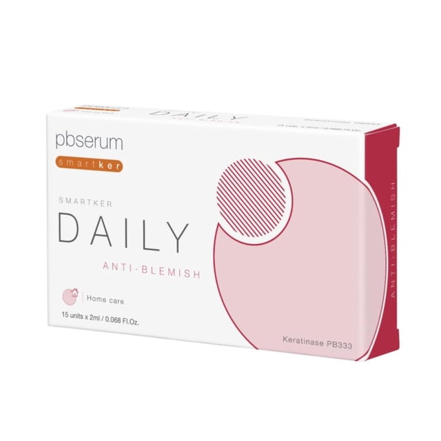 Solución Anti-Blemish PBSerum Smartker Diario Para la Suavidad y Rejuvenecimiento de la Piel 15 Unid