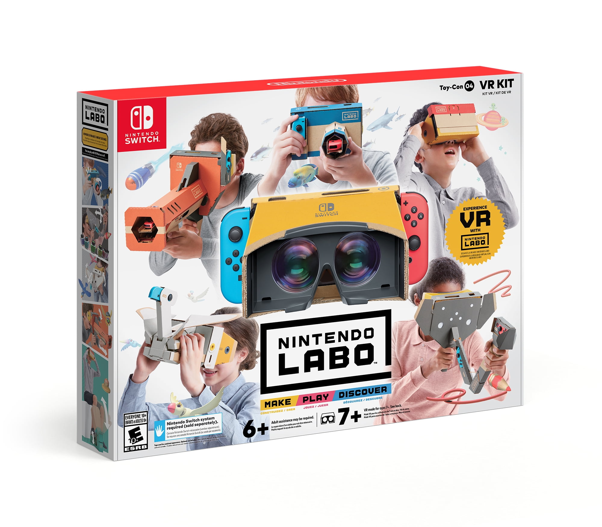 Nintendo Labo Toy Con 04 Vr Kit Walmart Com Walmart Com - roblox experiences get more immersive with expansion into vr with