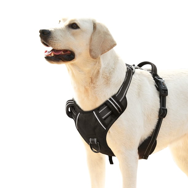 Arnés para perro HEELE antitirones, ajustable, acolchado y reflectante, talla XL